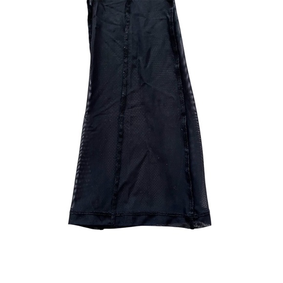 Elegant Black Sheer Jumpsuit - Picture 3 of 8